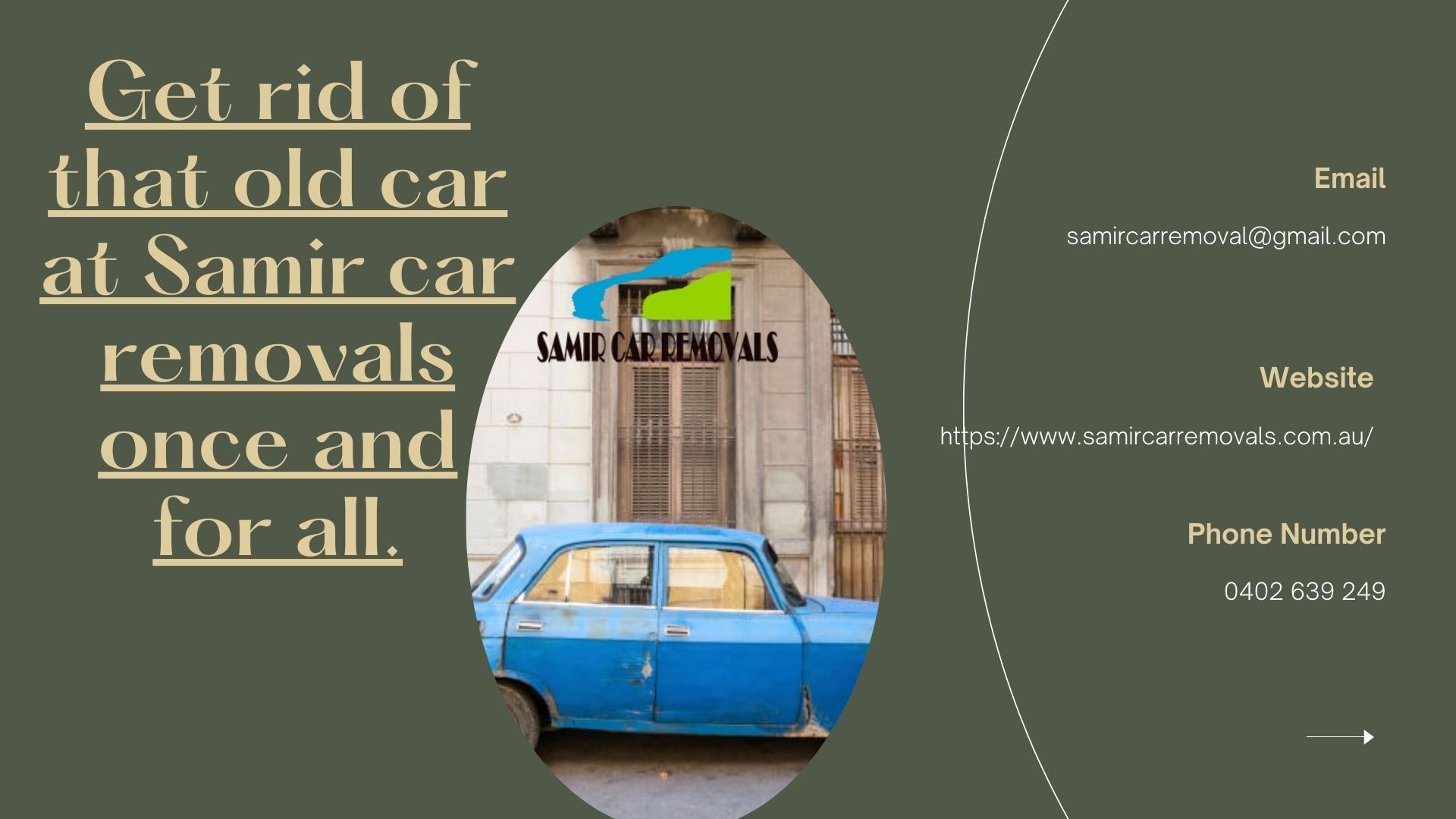 searched on the internet about free car removal services