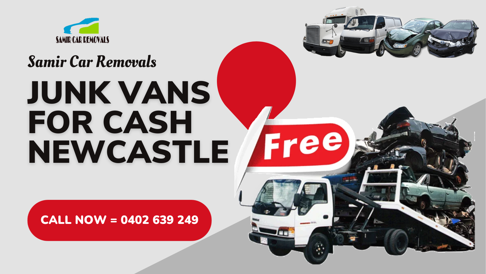 Turn Your Junk Vans Into Cash in Newcastle with Samir Car Removals