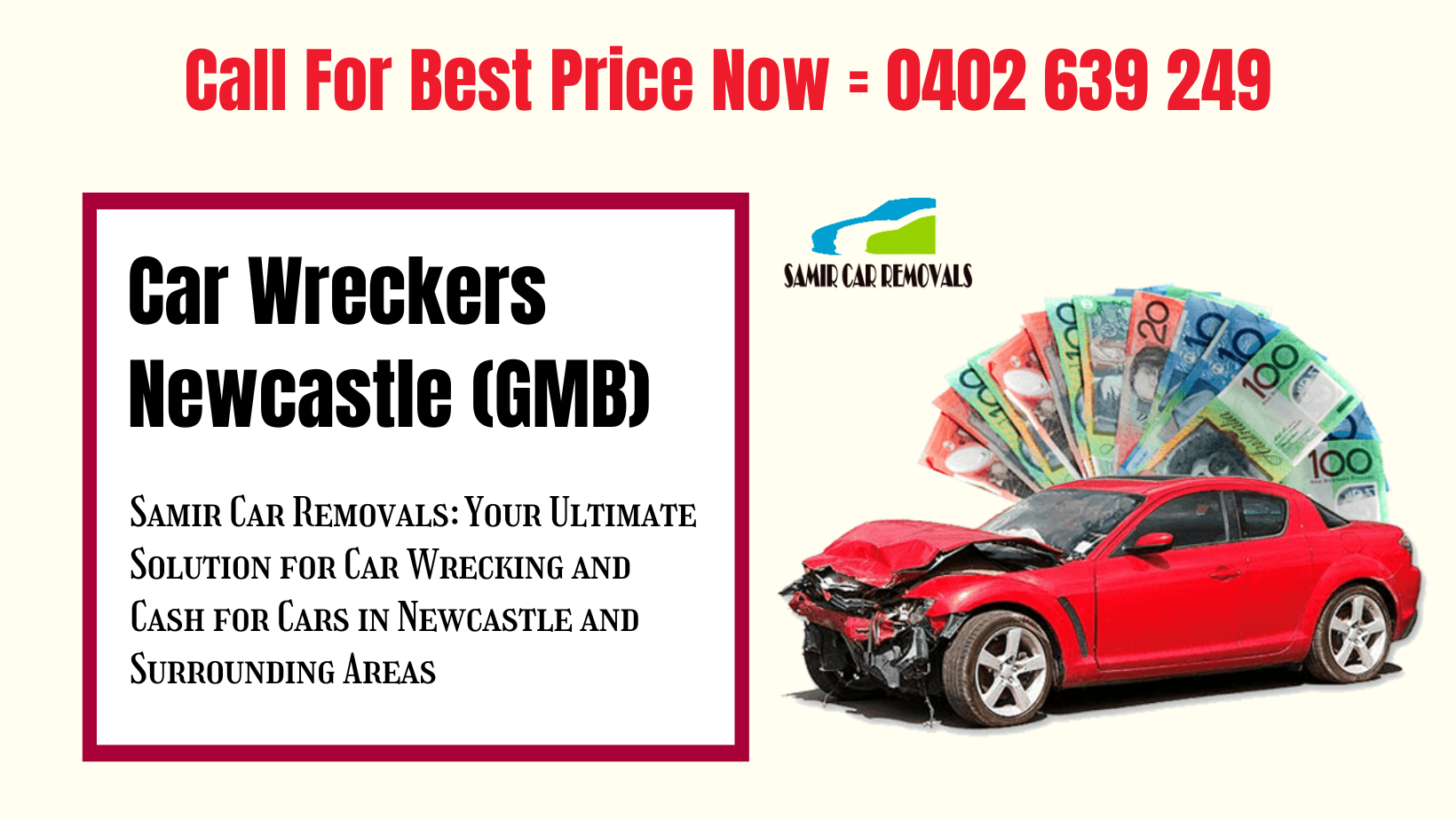 Samir Car Removals: Your Ultimate Solution For Car Wrecking And Cash For Cars in Newcastle And Surrounding Areas